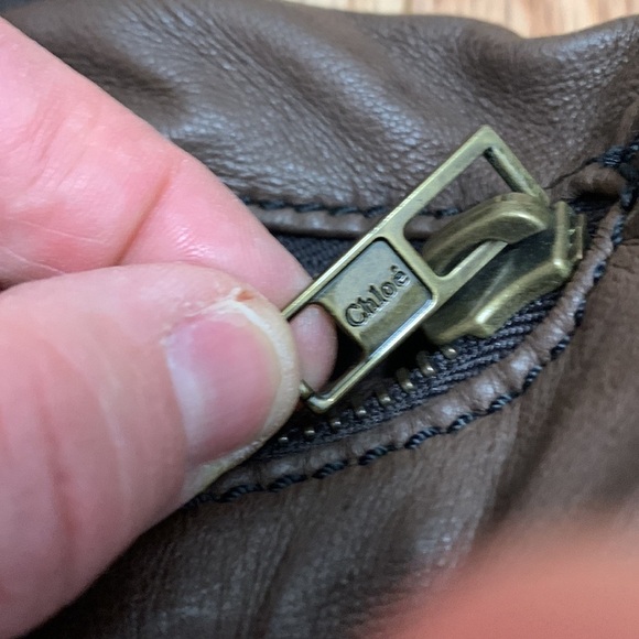 Chloe Dark Brown Calf Skin Handbag‎ - Picture 10 of 10